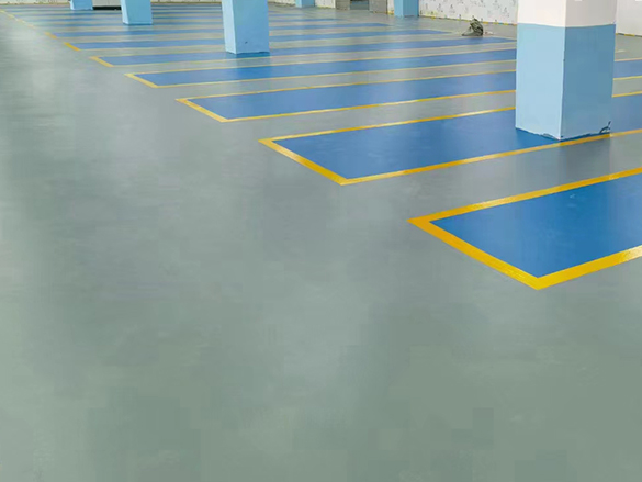 厂房地面环氧地坪漆如何防滑添加防滑骨料效果如何