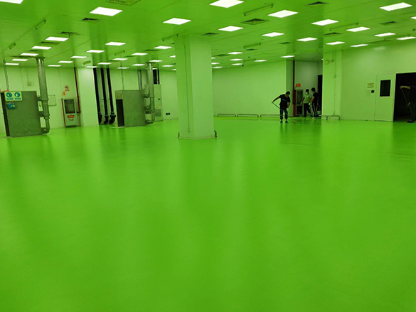 地面环氧地坪漆施工前如何做好基面打磨