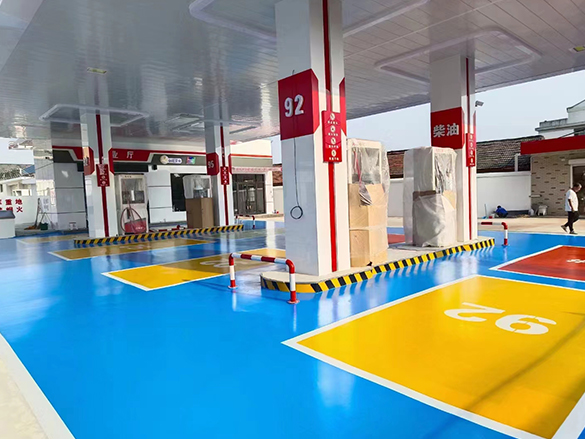 环氧地坪图片赏析：多样化设计让地面更出彩